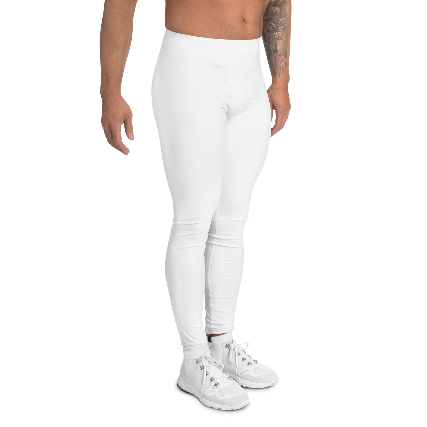 Men's leggings white