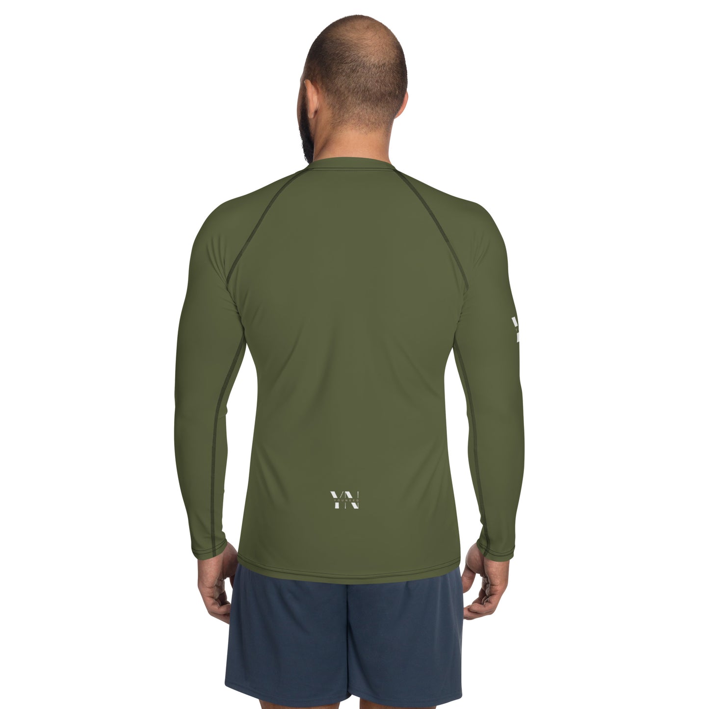 Herren-Rash-Guard olive