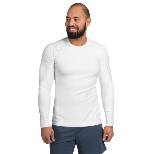 Herren-Rash-Guard weiss