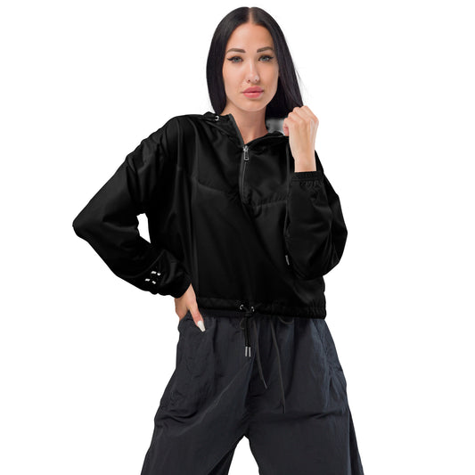 Cropped women's windbreaker for women