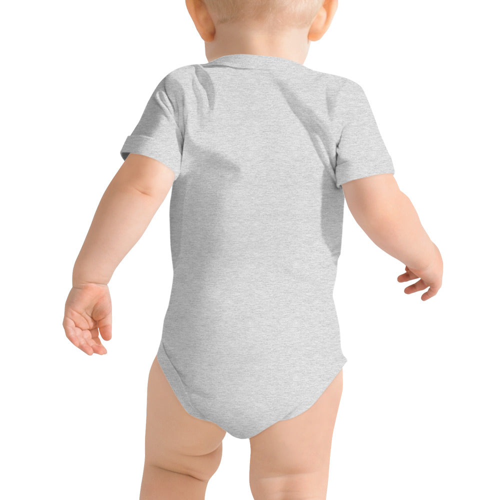 Short-sleeved baby one-piece