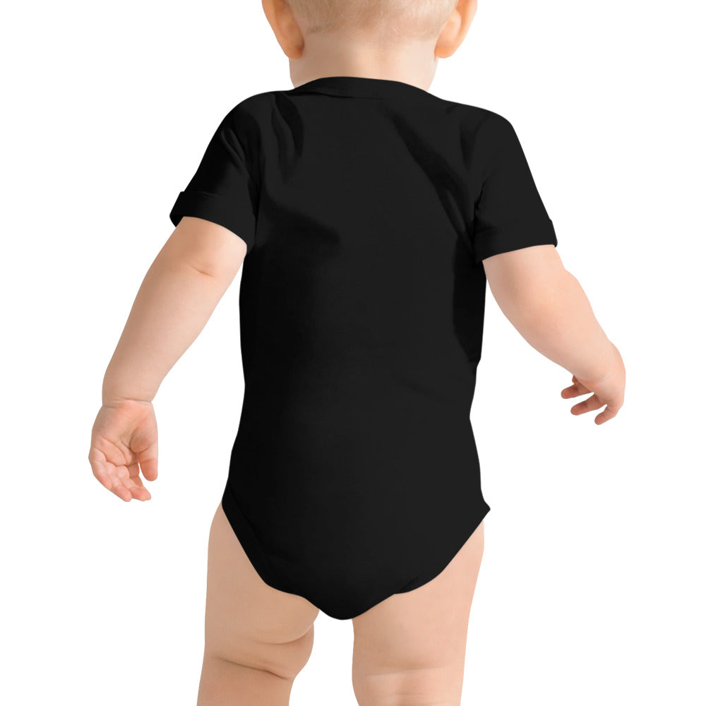 Short-sleeved baby one-piece