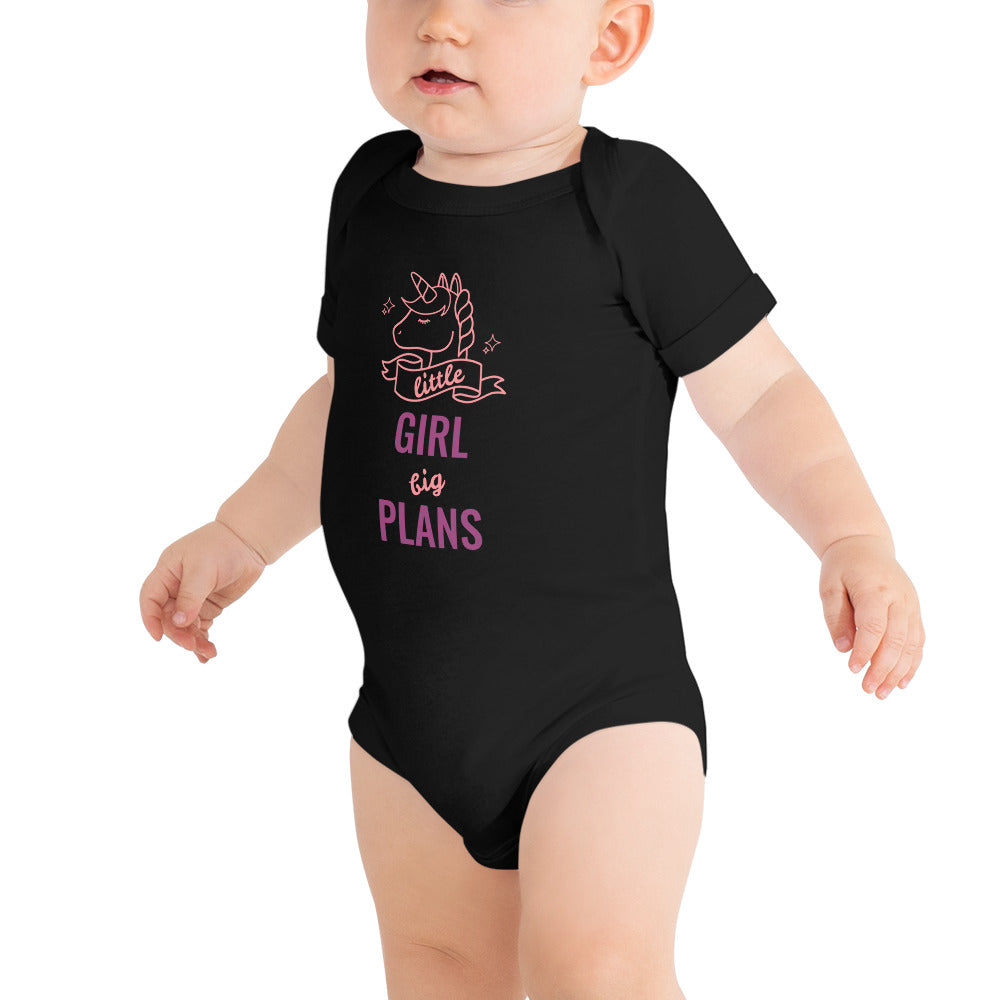 Short-sleeved baby one-piece