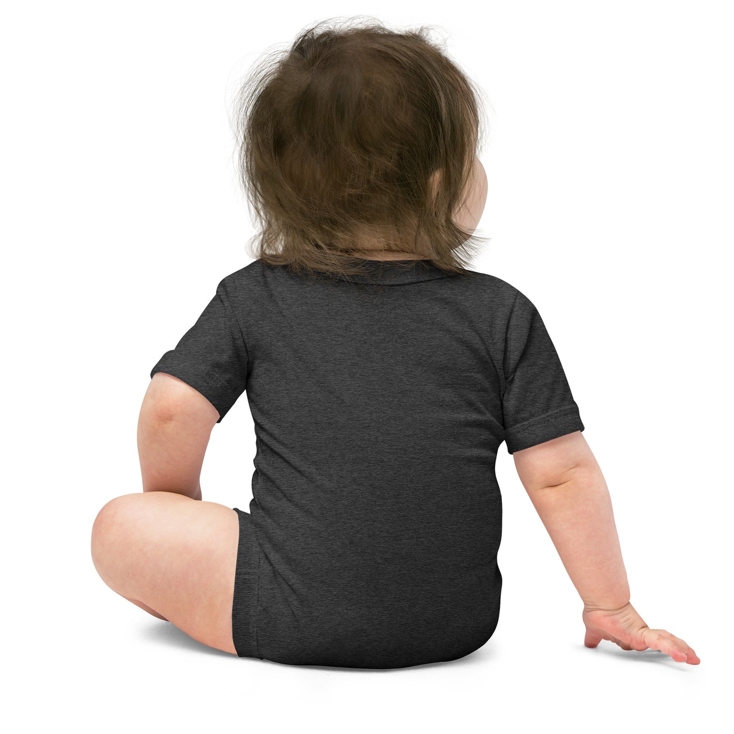 Short-sleeved baby one-piece