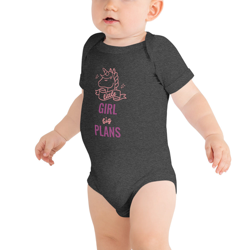 Short-sleeved baby one-piece