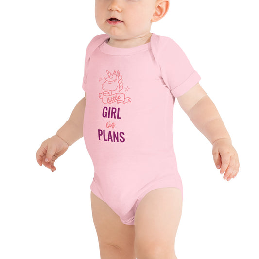 Short-sleeved baby one-piece