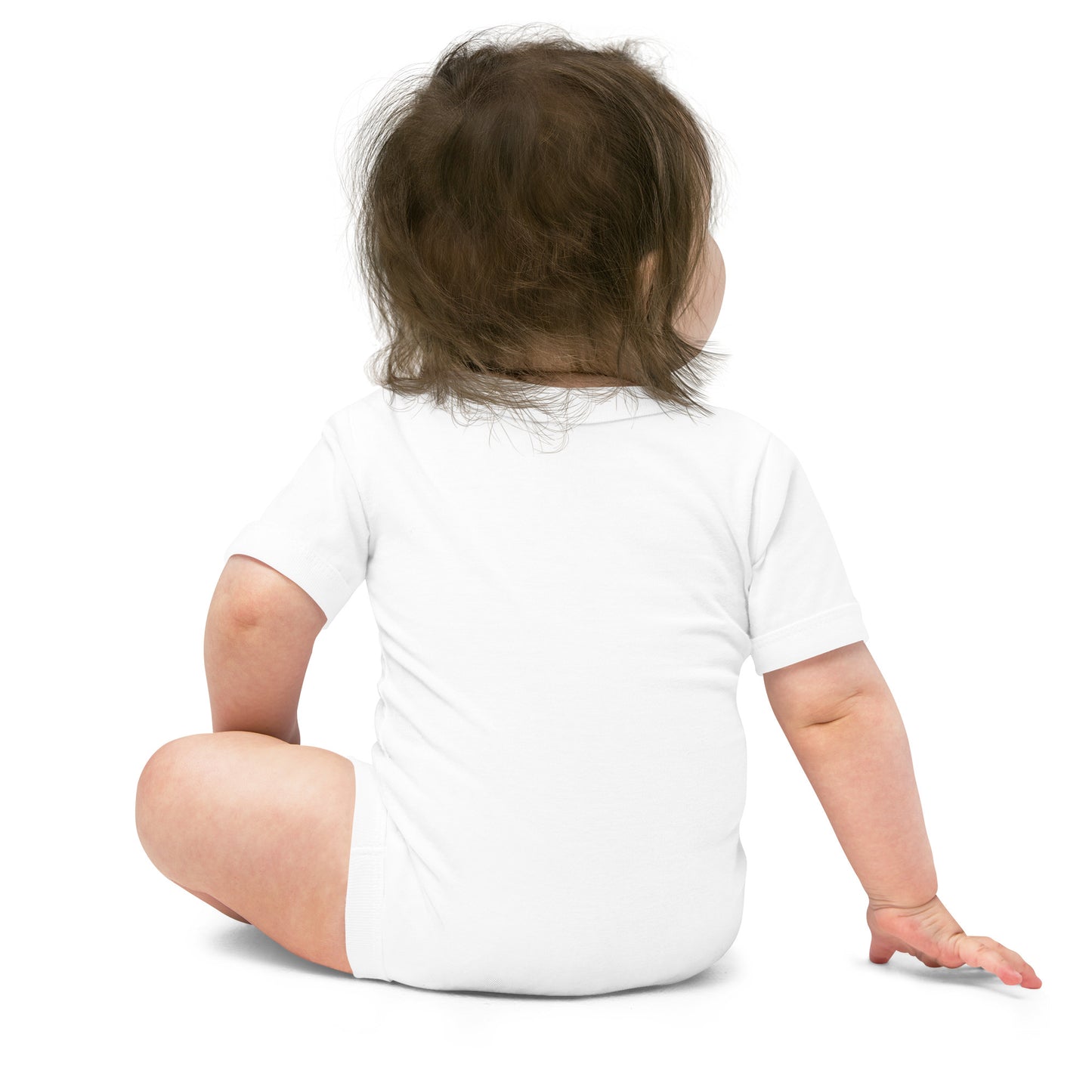 Short-sleeved baby one-piece