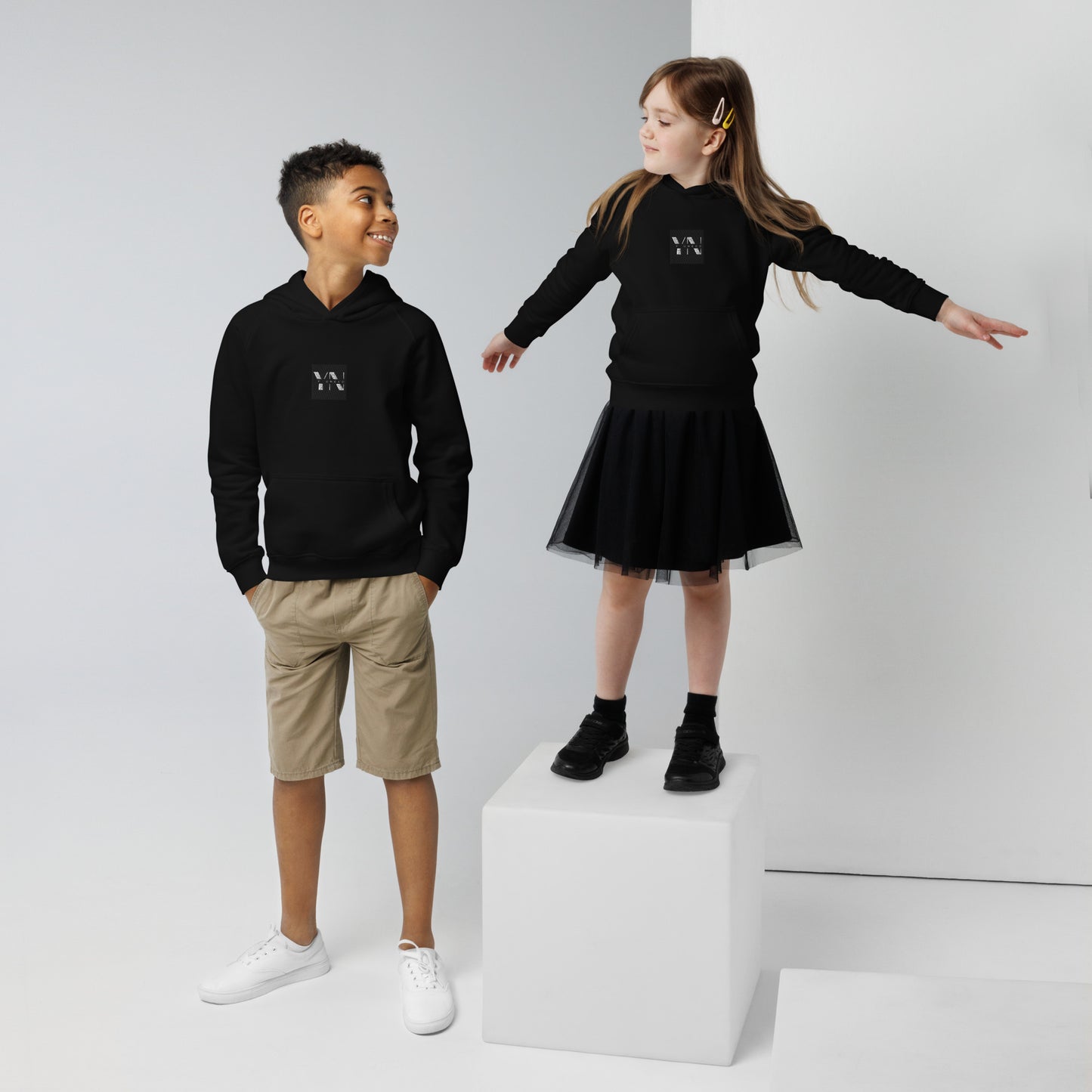 Sweat à capuche écologique pour enfants