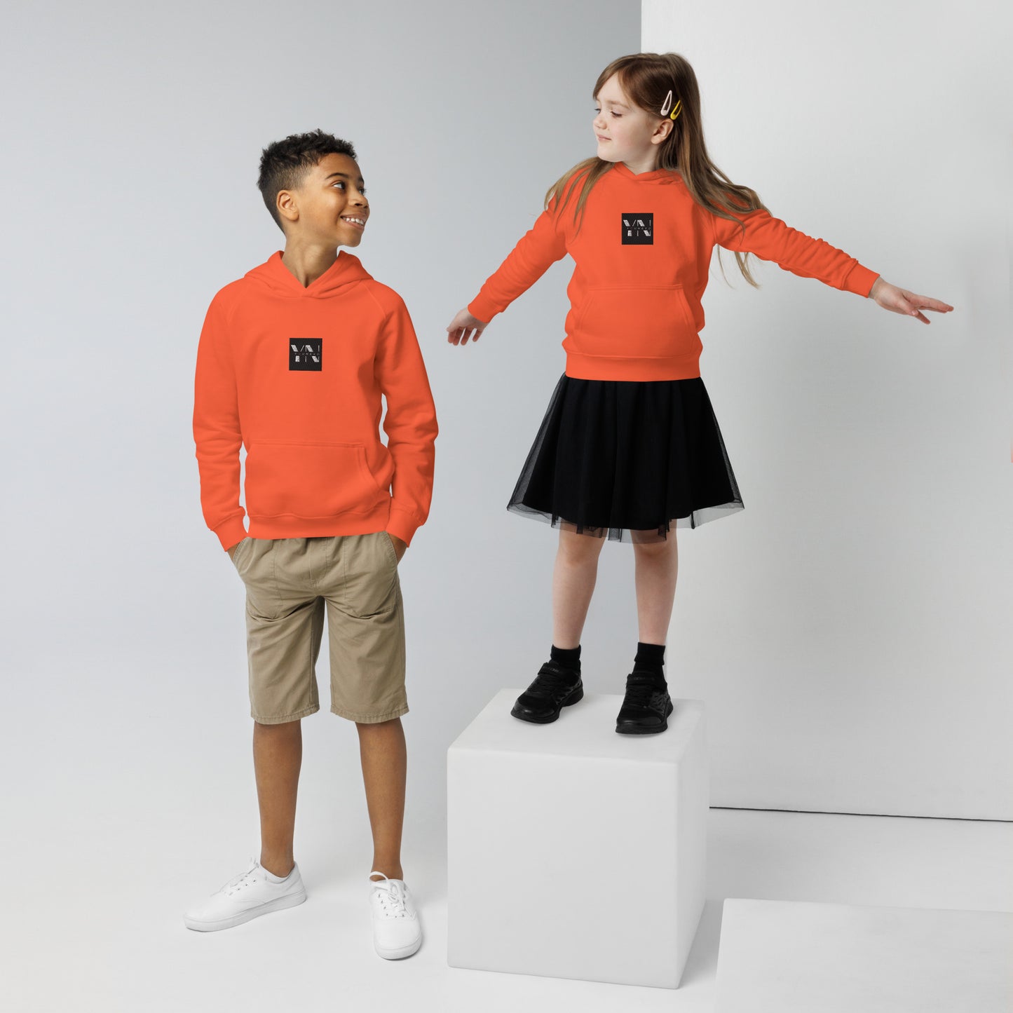 Sweat à capuche écologique pour enfants