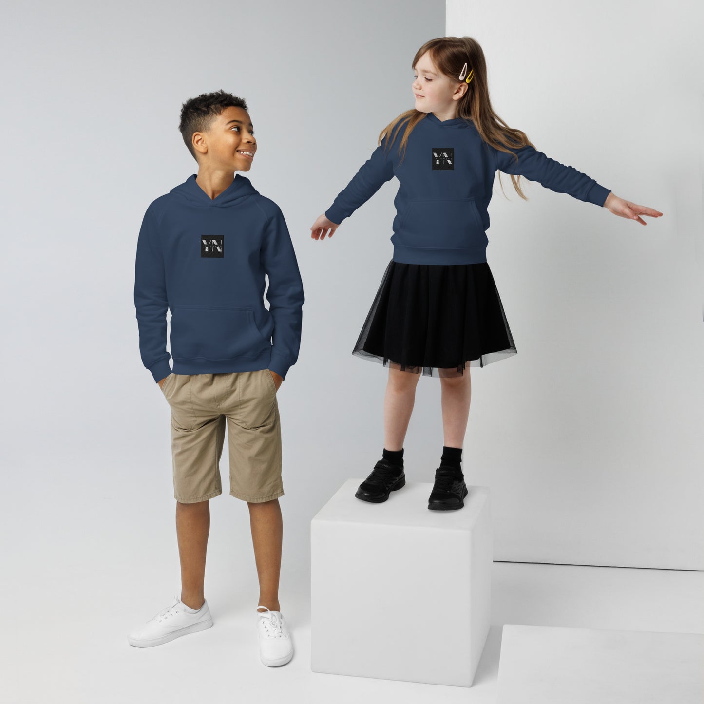 Sweat à capuche écologique pour enfants