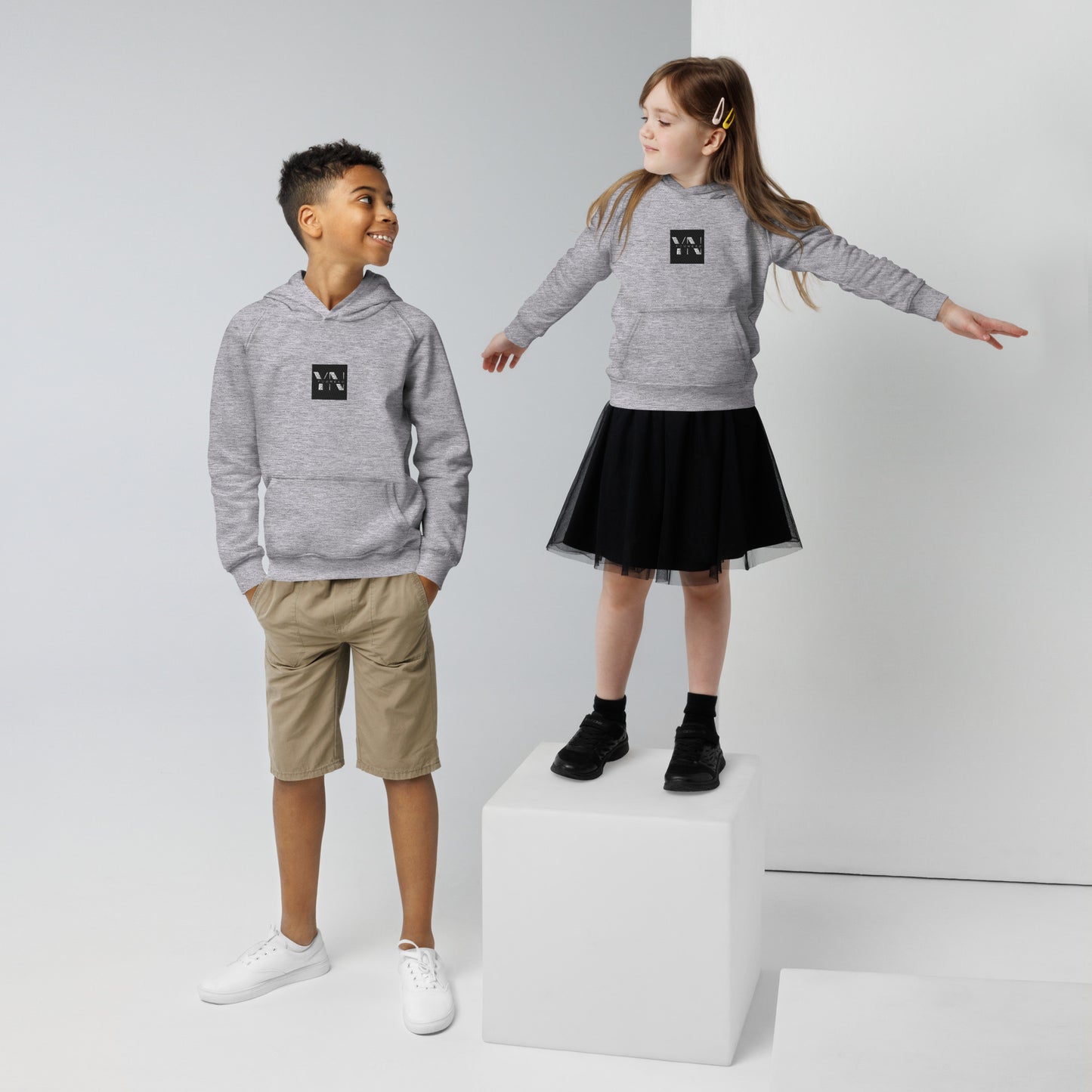 Sweat à capuche écologique pour enfants